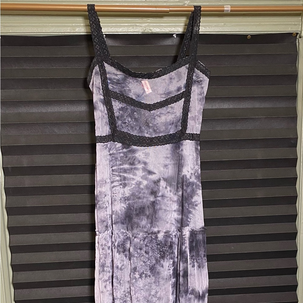 Gorgeous Floor-length Gothic Mesh Dress